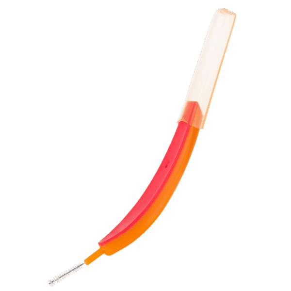 Edelwhite EasyFlex - SSS Interdental Brush 0.45mm, 6-pack in a PP box - For optimal cleaning between the incisors and canines