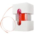 edel&white Easy Tape Waxed Dental Tape orange 250m - Dispenser with 250m Easy Tape dental floss