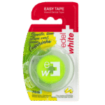 edel+white dental floss, Easy Tape Waxed Dental Tape Caipirinha in blister - Photo of the packaging
